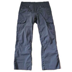 Kuhl dark gray convertible cargo pants